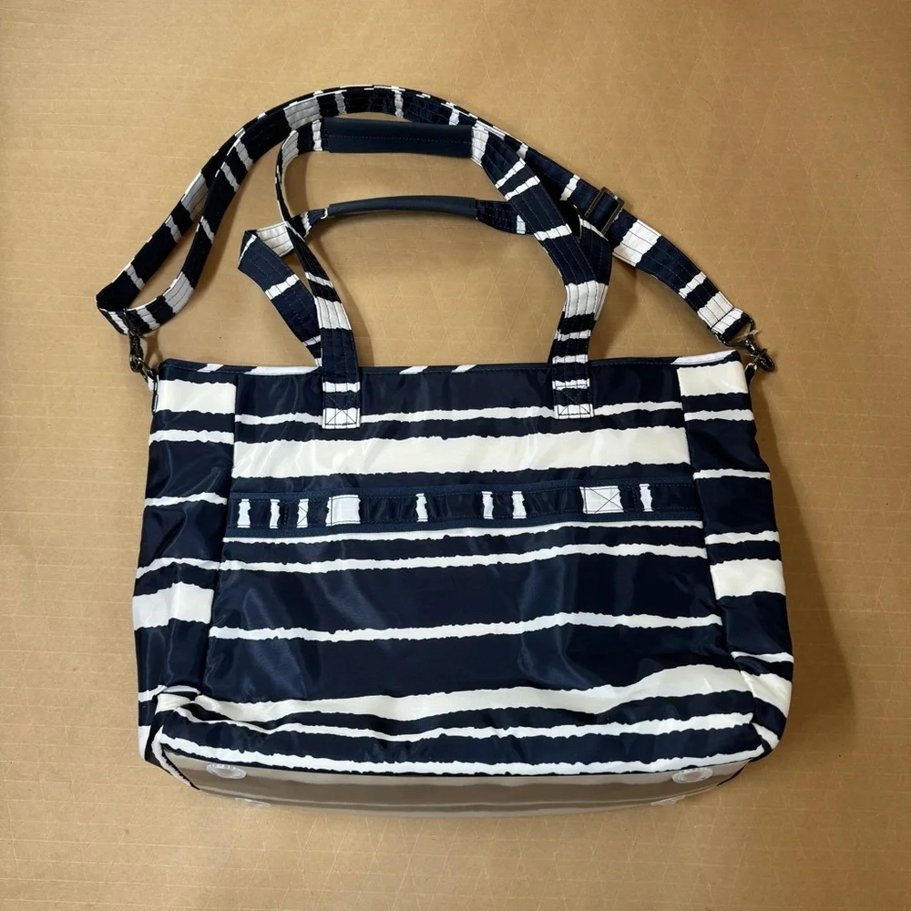 Lug Convertible Carryall Tote-Paddle Blue‎ and White